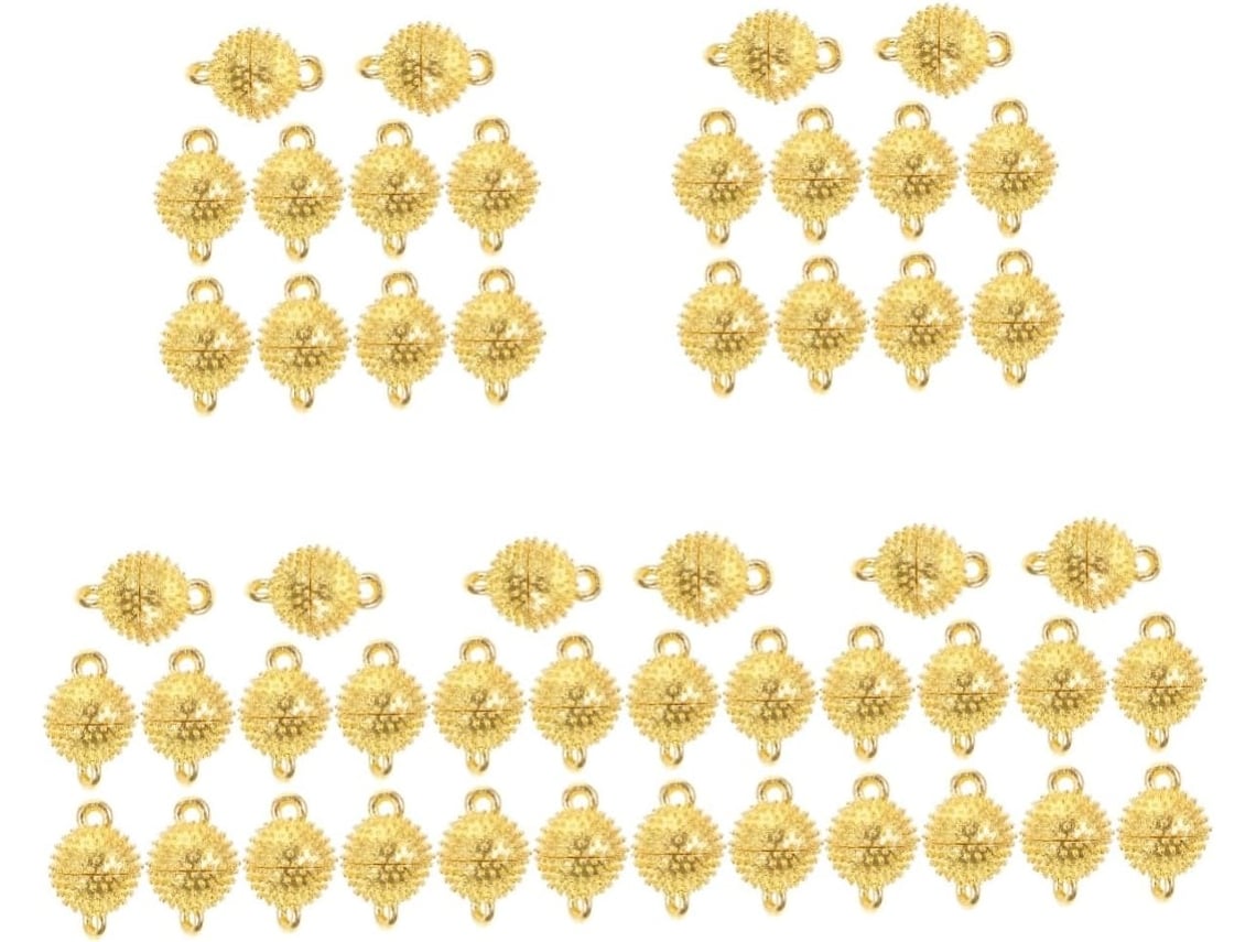 Nuobesty De 5 Fechos Para Colar, Ferramentas Para Fabricação De Bijuterias, 20 Peças X