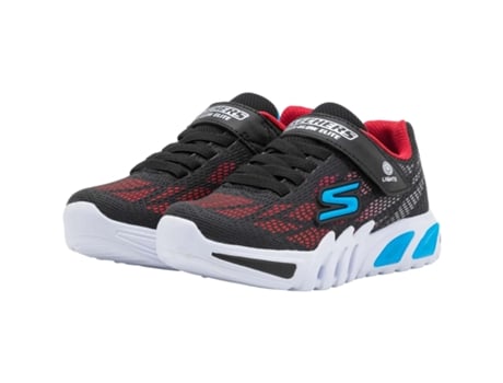 Zapatillas de Niña SKECHERS Elite Flexível Negra Multicolor (35)