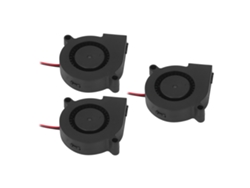 3 Piezas Ventilador De Enfriamiento Electrónico 6000rpm Blower Cooler Kit Para Impresora Dc 12v 0.18a