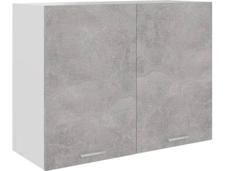 Mueble de cocina VIDAXL Gris Madera contrachapada (80x31x60)