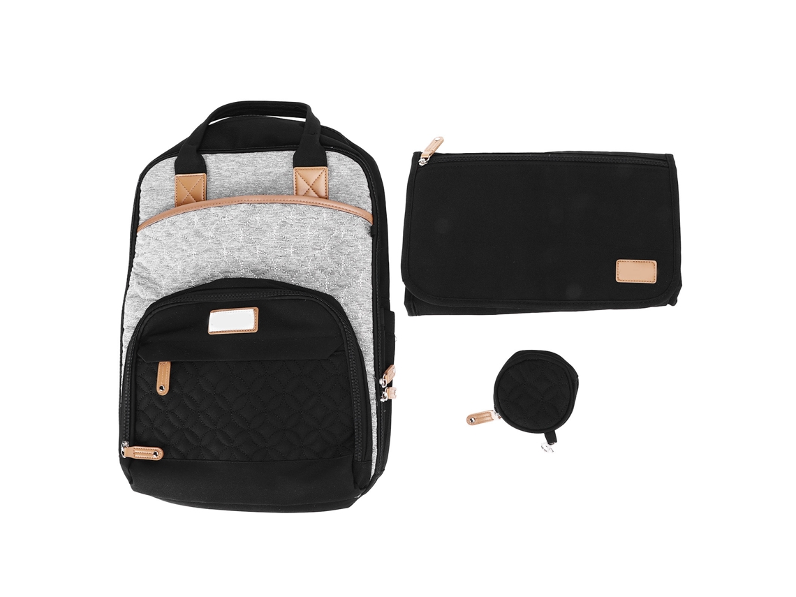 Mochila Cambiador Ergonómica De Gran Capacidad Con Múltiples Bolsillos Para Padres Viajeros.