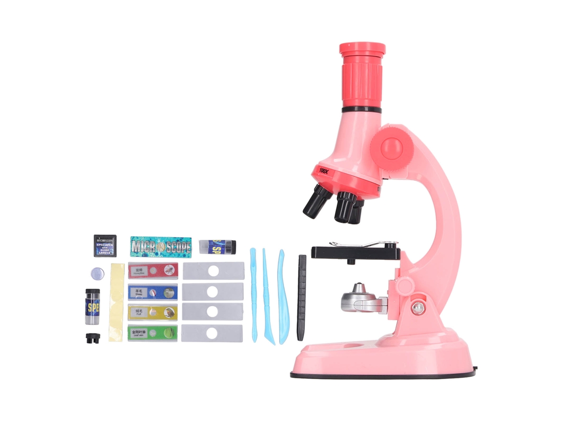 2026-microscopio Juguete Educativo Laboratorio Biológico Para Niños Niñas Rosado
