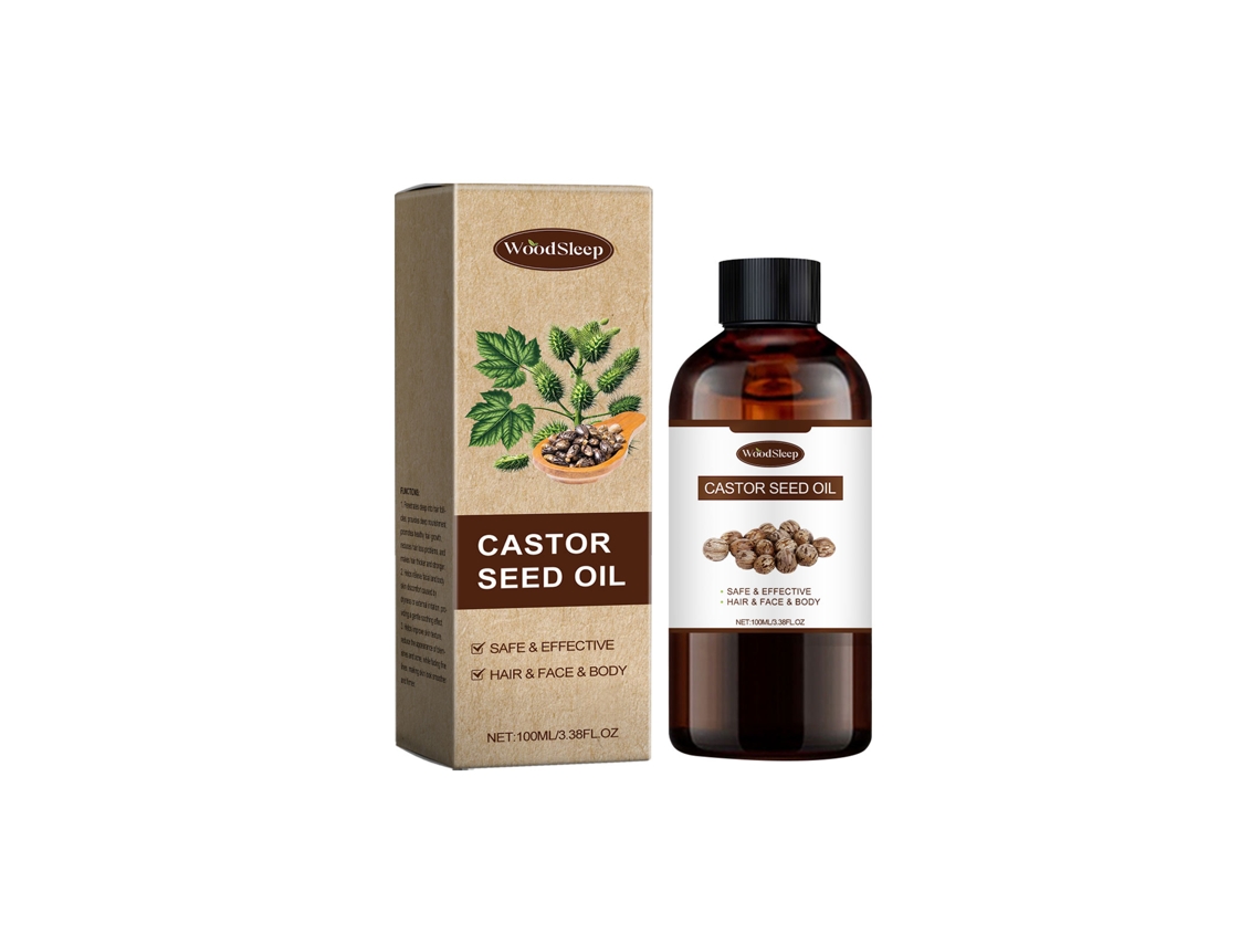 Aceite de ricino eficaz para el cuidado natural de la piel.