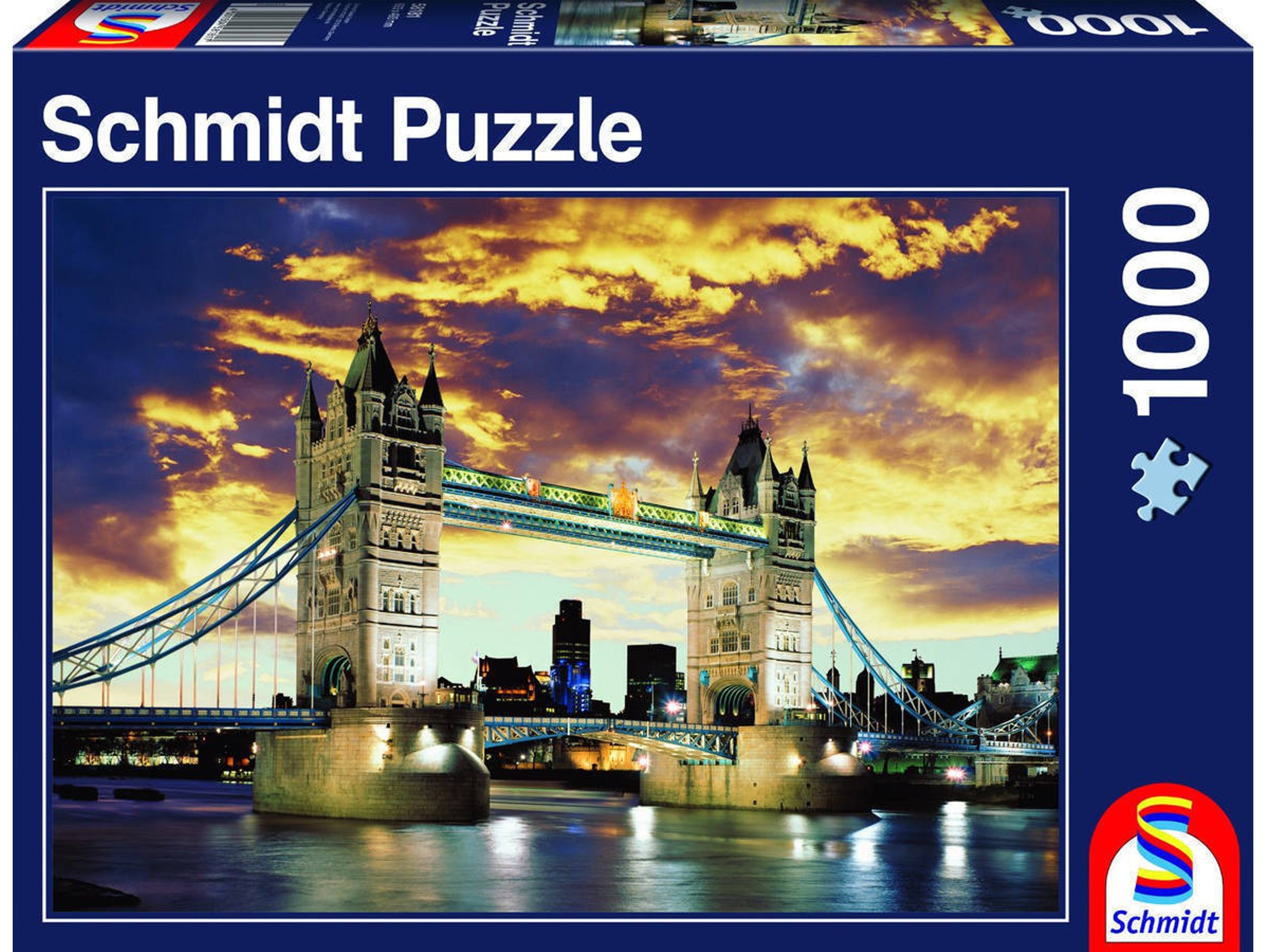 Puzzle SCHMIDT SPIELE Tower Bridge, London (1000 Piezas)