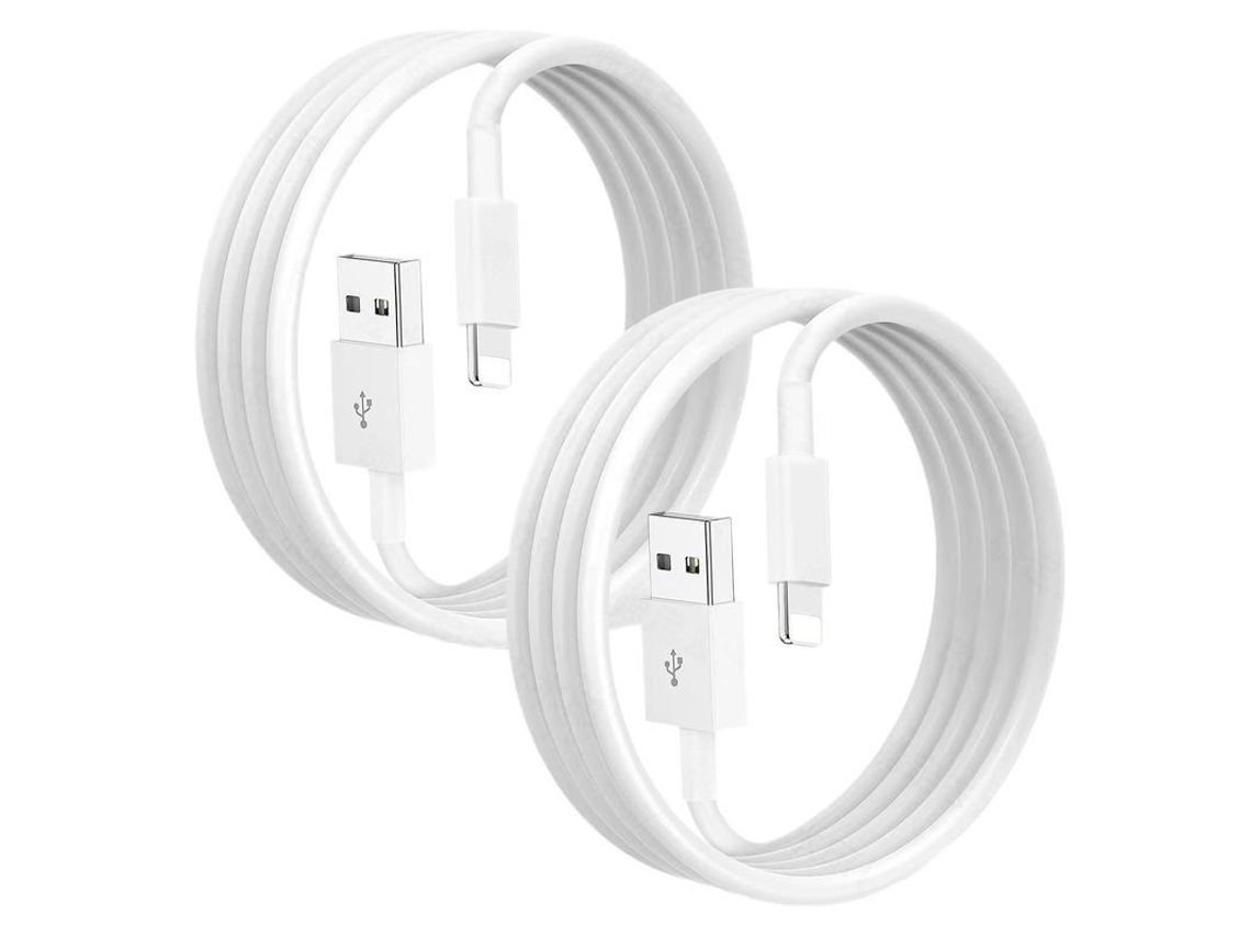 Cable De Carga Para Iphone (paquete De 2), 1 M, Cable De Carga De Alta Velocidad Para Iphone 14, 13, 12, 11 Pro Max, Xr, Xs Mini, 8, 7 Plus.