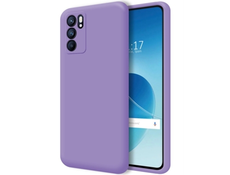 Carcasa Oppo Reno 6 5G TUMUNDOSMARTPHONE Silicona Líquida Morado