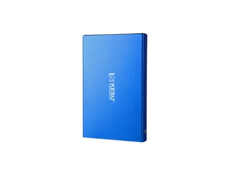 Disco Externo SLOWMOOSE Logotipo Personalizado para Pc Mac Tablet Tv Azul (1 TB]
