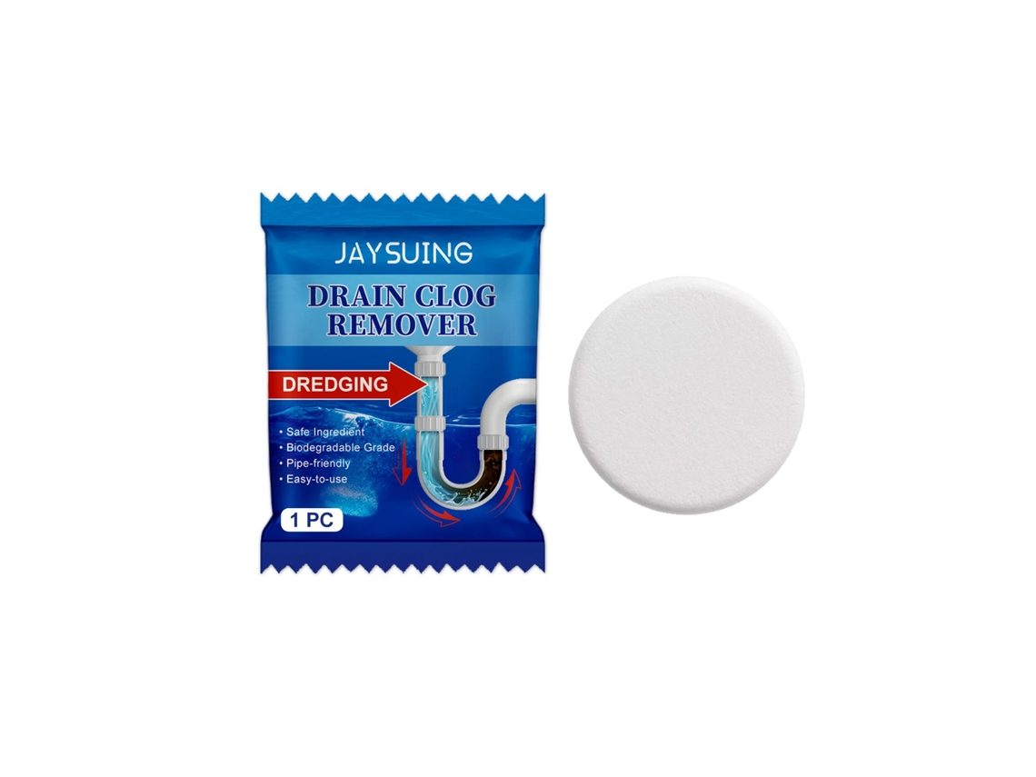 Pastillas para desatascar y limpiar desagües