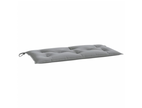 Cojín De Banco De Jardín VIDAXL Gris Tela (100x50x7 cm)