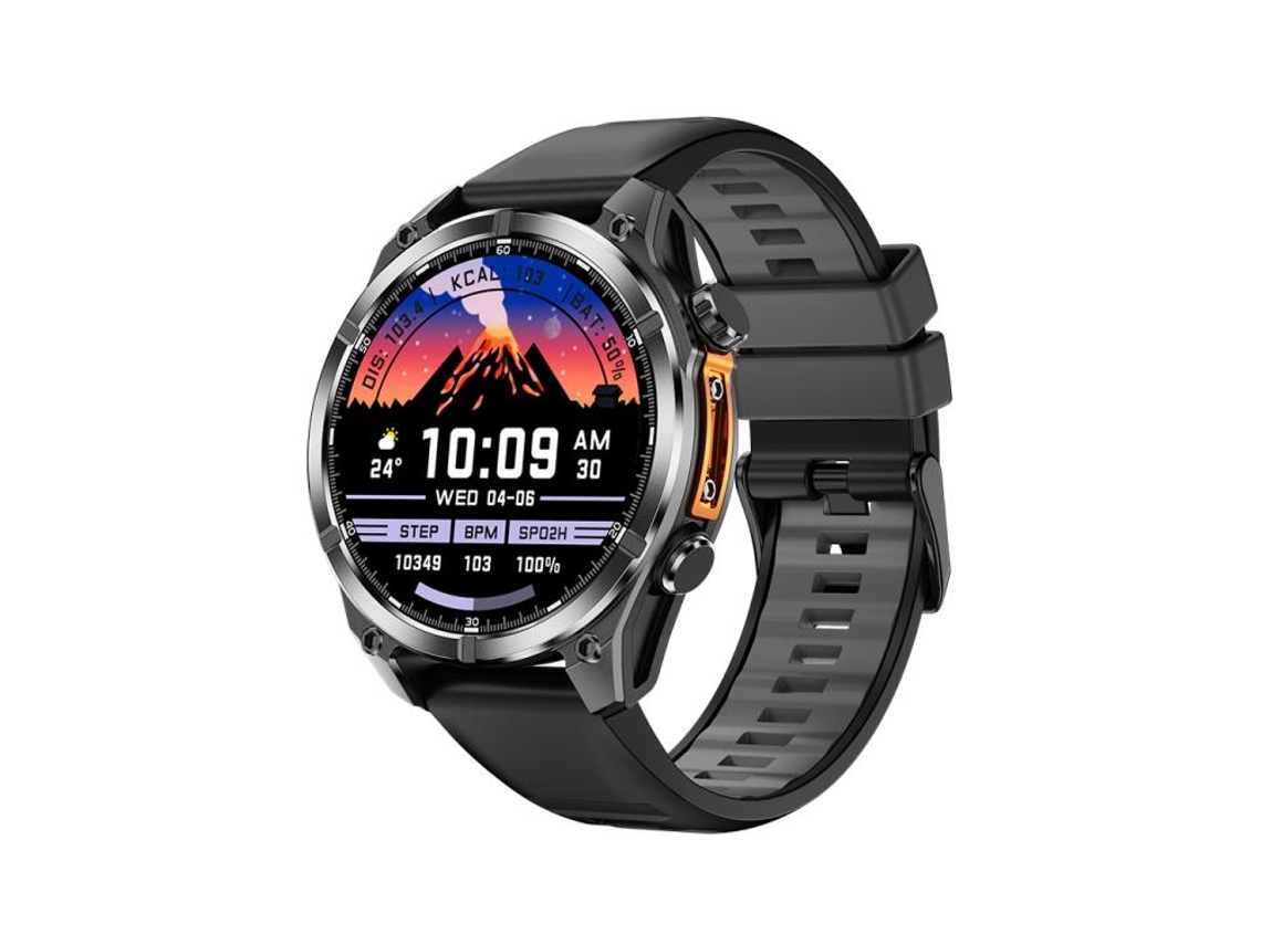 (negro) Pantalla Amoled De 1,43 Pulgadas, Correa De Silicona, Reloj Inteligente Deportivo Con Detección De Oxígeno En Sangre.