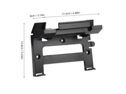 Soporte de pared 2 en 1 2026dz-so para router Gen 3 y fuente de alimentación V3, ABS que ahorra espacio