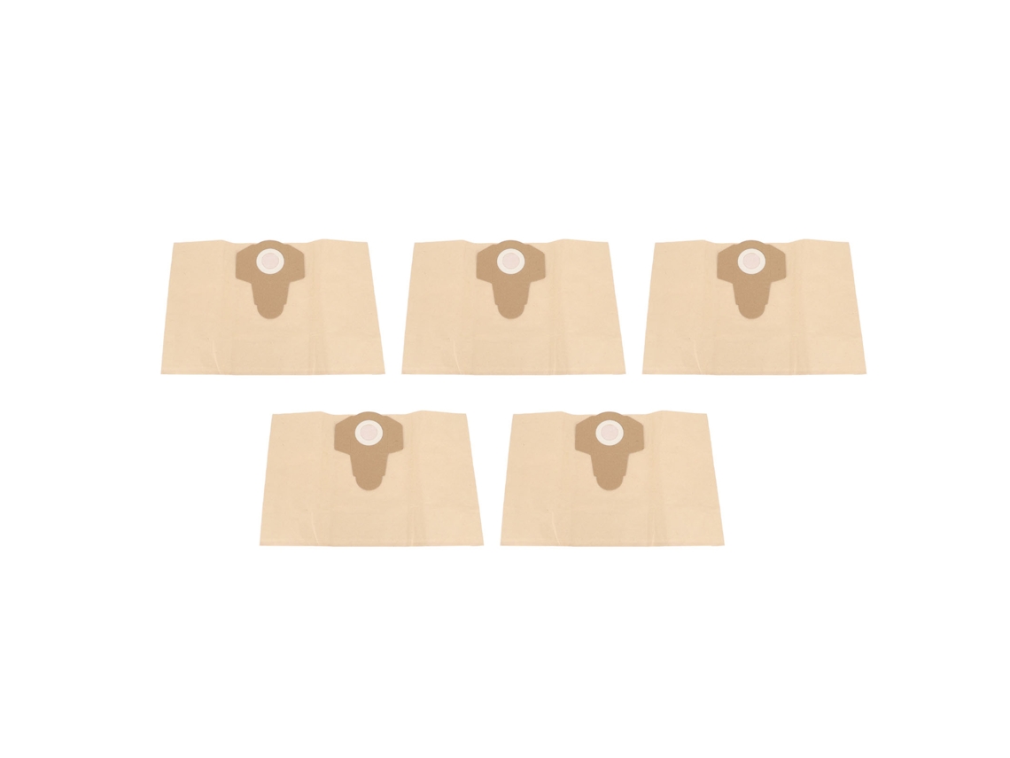 5 Bolsas Para Aspiradora De Líquidos Y Sólidos, Filtro De Papel De Repuesto De 20 L