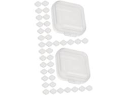 Nuobesty Com 2 Mini Caixas Organizadoras Para Joias E Acessórios.