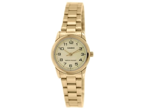 Reloj CASIO Mujer (Acero Inoxidable - Dorado)