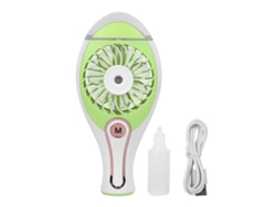Mini ventilador USB de escritorio, silencioso, humidificador recargable