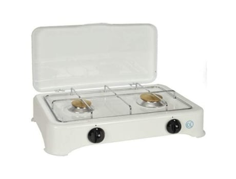 Placa Gas Portátil CHEF 2 Quemadores 3400W 5326C-1