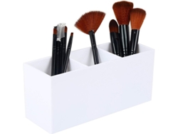 2026altiro-organizador De Brochas De Maquillaje De Acrílico Con 3 Compartimentos.