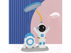 Astronauta Astronauta Led Luz Nocturna Recargable Portalápices Pantalla B SIURN