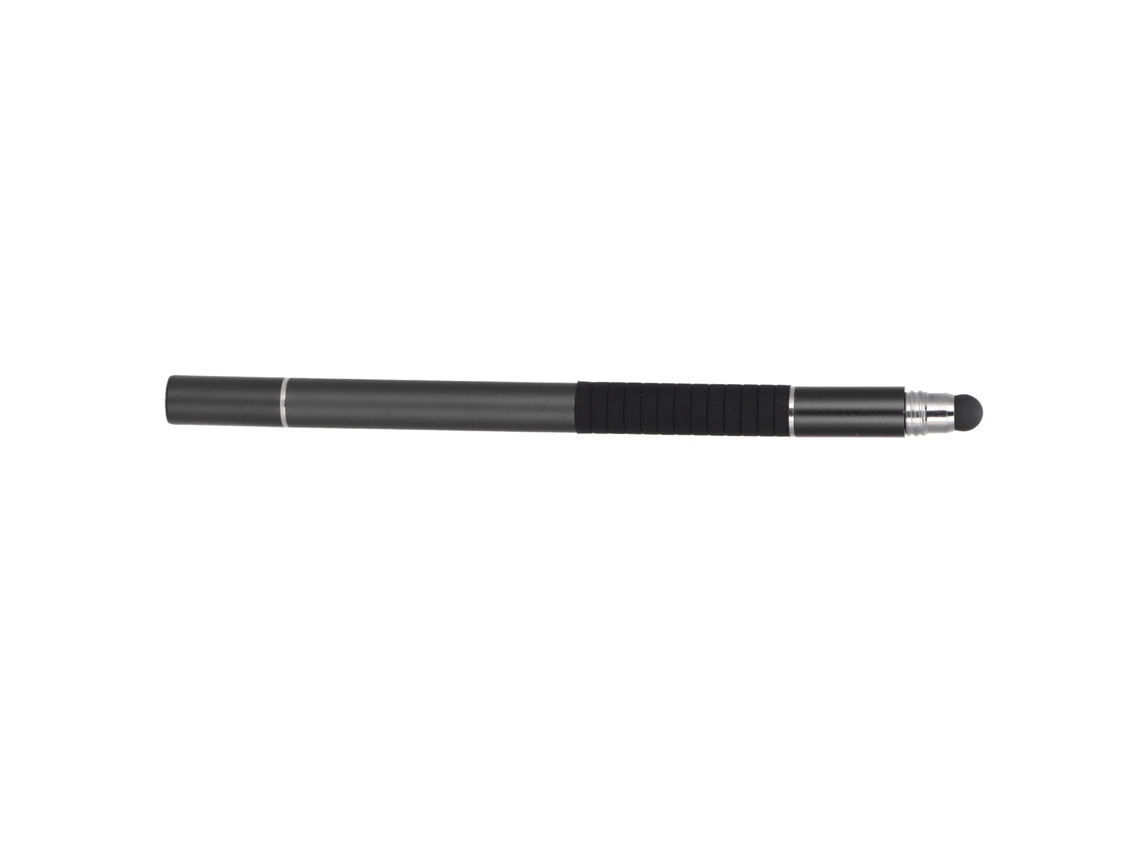 Lápiz elegante de 2 funciones, compacto, portátil, estable y fiable para iOS, tablet, Kindle, Galaxy, negro YHL