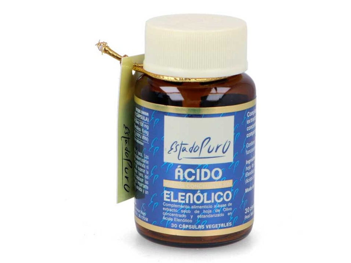 Complemento Alimentar ESTADO PURO Ácido Elenólico (30 cápsulas)