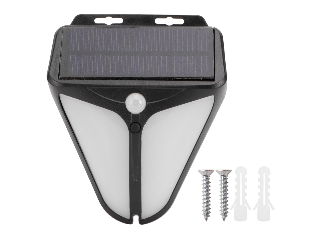 2026-lámpara De Alarma Solar Impermeable Con Inducción De Cuerpo Humano Para Jardín, Granja, Almacén Y Cerca Exterior