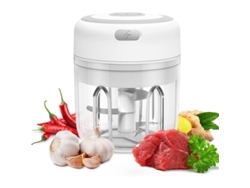 Mini picadora eléctrica inalámbrica Rebe-Cutter de 250 ml, picadora de verduras/carne USB para cocina.