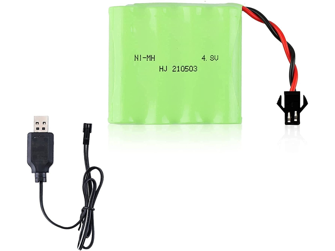 Pieza para Teledirigidos 1 pila recargable Ni-MH de 4,8 V y 1200 mAh