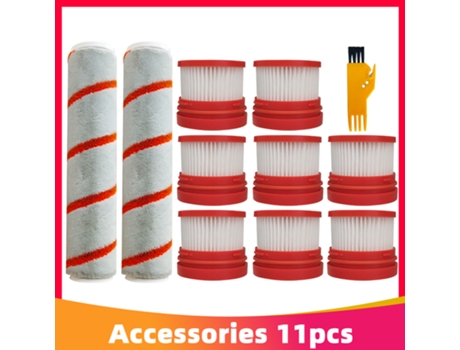 Reemplazo de cepillo rodante principal con filtro Hepa para Xiaomi Dreame V9 / V9 Pro / V10, Kits de limpieza de aspiradora inalámbrica de mano
