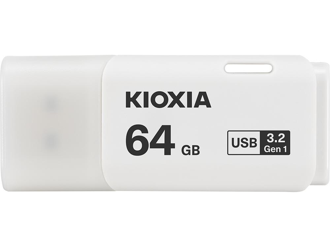 Kioxia Transmemory U301 Unidad de memoria USB 64Gb Usb Tipo-A 3.2 Gen 1 3.1 Gen 1 Blanco