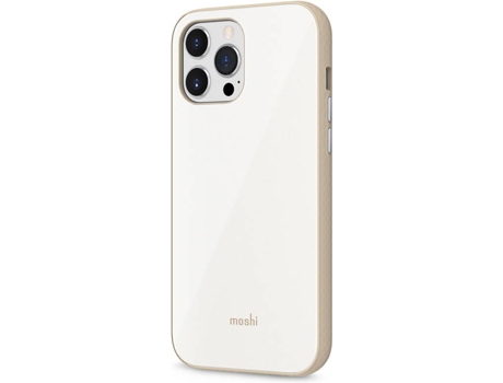Funda iPhone 13 Pro Max MOSHI iGlaze Blanco
