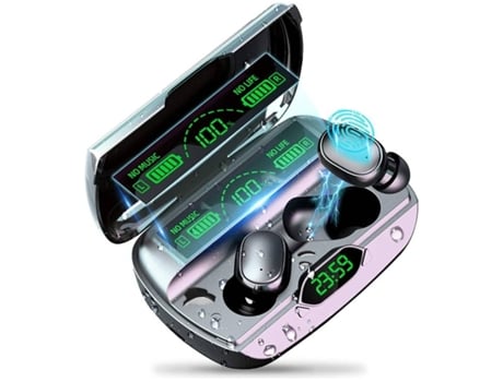 Auriculares Bluetooth G6 809-Xw Micrófono In Ear Cancelación de Ruido Negro VEANXIN