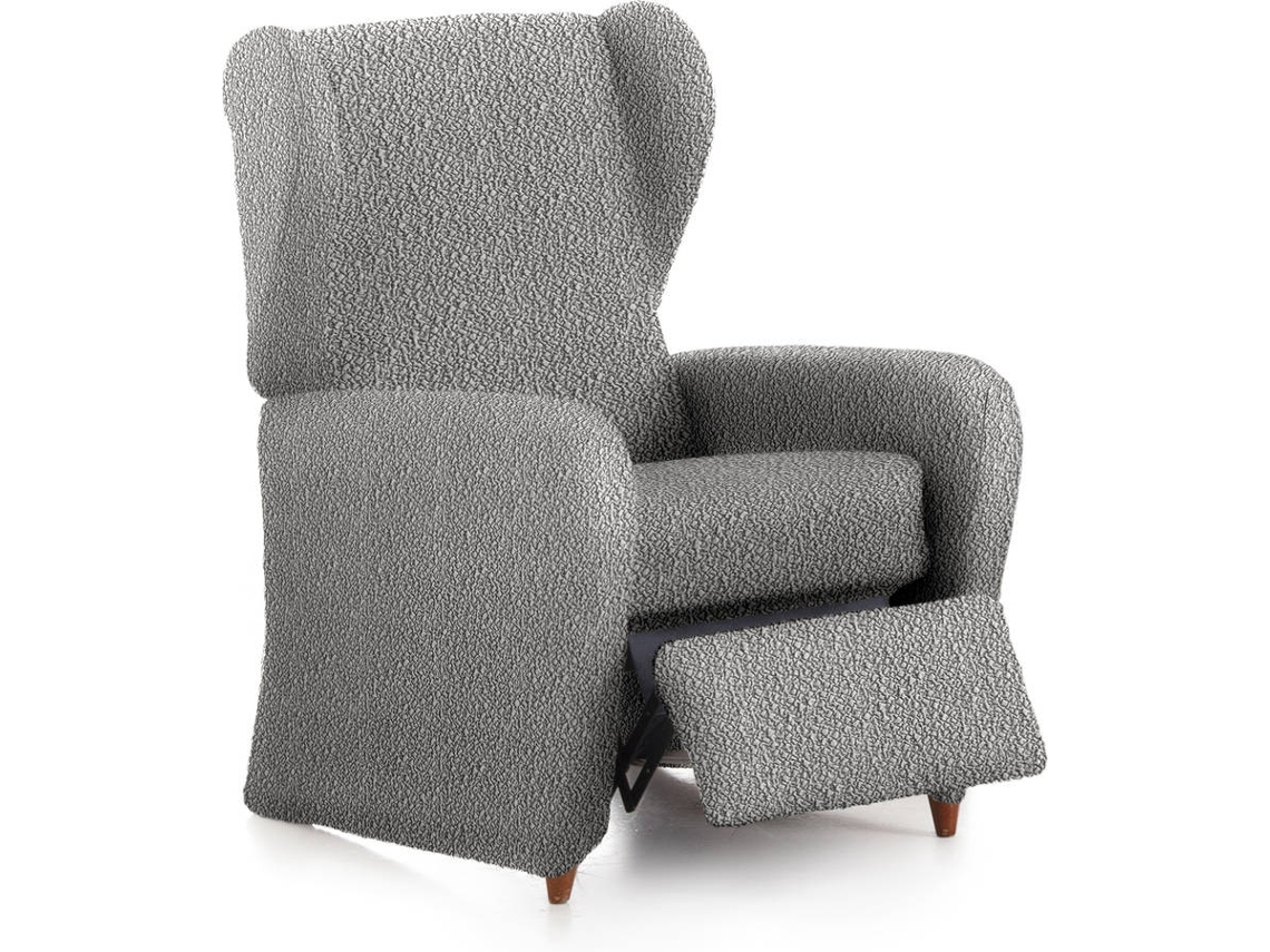 Funda Multielástica para Sillón Relax MILICA Tejido Adaptable Spongy Gris