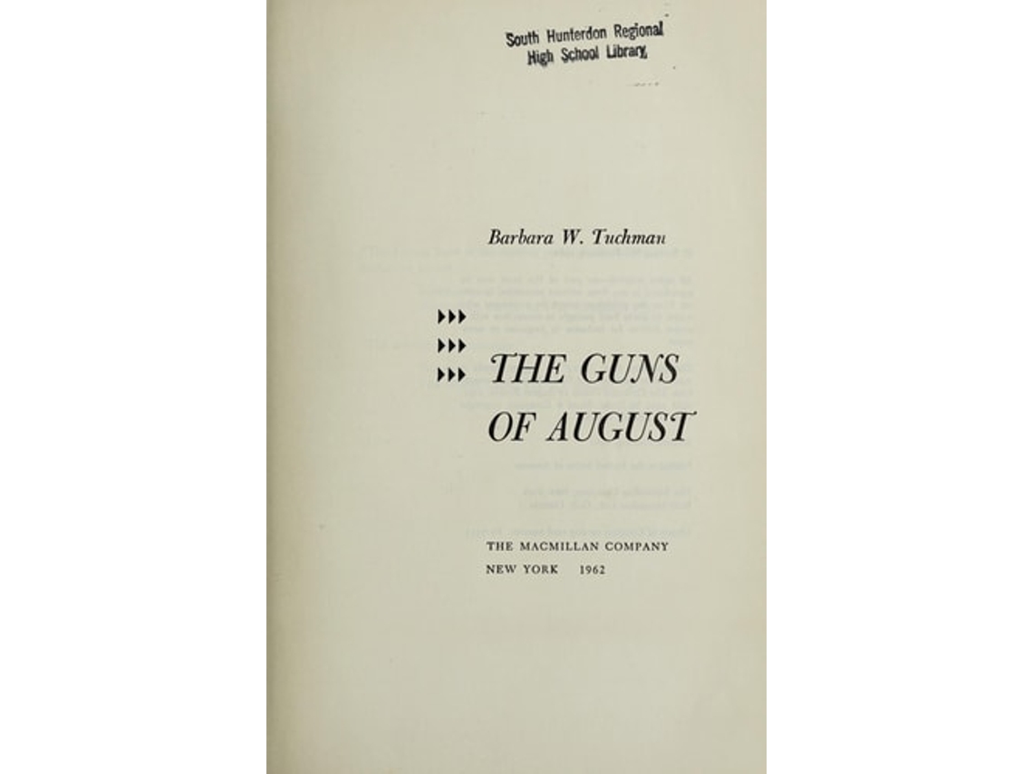 Libro Tuchman Guns Of August & The Proud Tower de Margaret Macmillan (Inglés)
