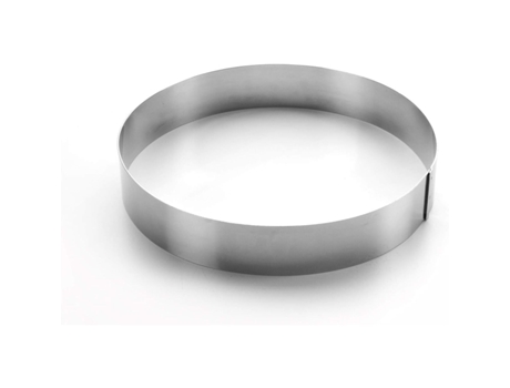 Anillo redondo para tartas LACOR 26x4,5 cm