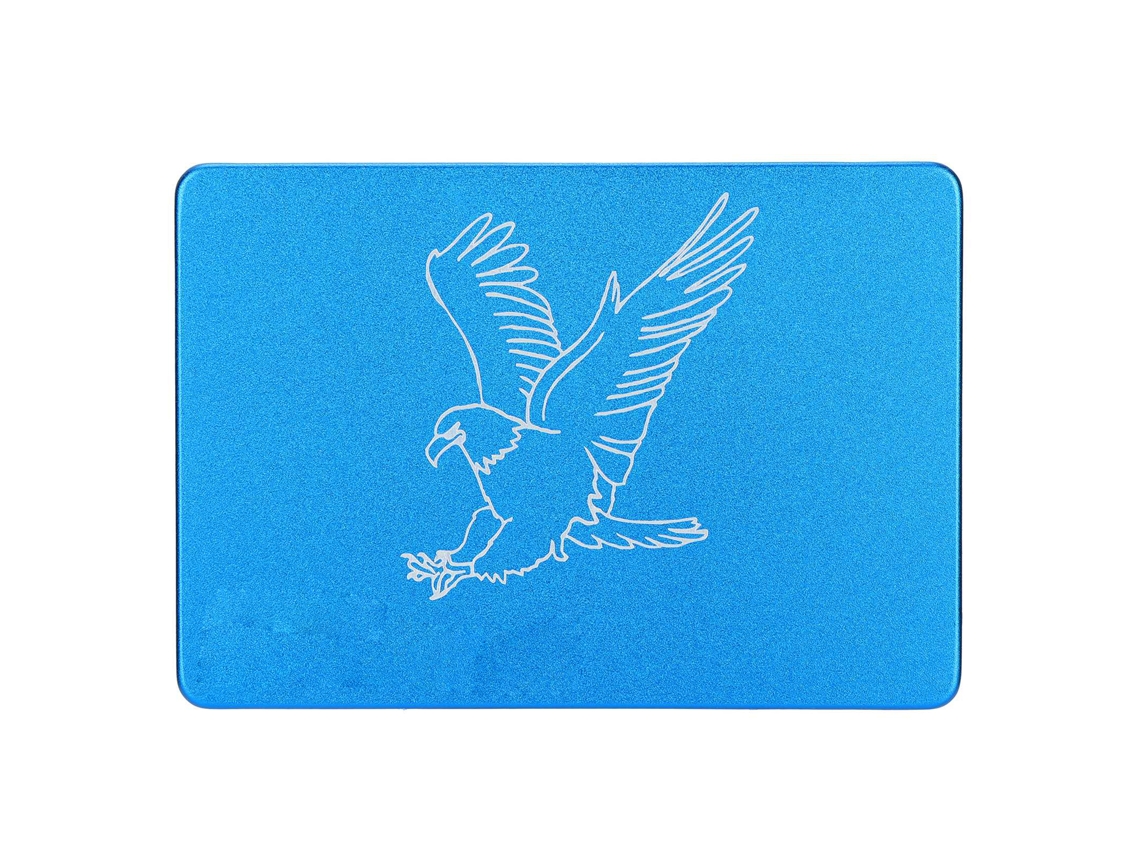 Disco Duro Ssd 2.5 Pulgadas Sata3 60gb Reconocimiento Automático Corrección Inteligente Metal Azul Para Almacenamiento De Datos