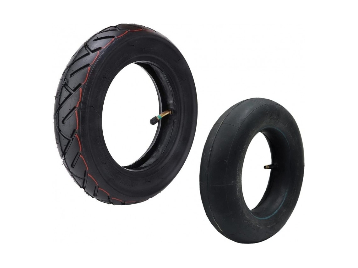 Neumático Y Cámara De Aire 10X2.50 Para Patinete Eléctrico, Neumáticos Inflables De Repuesto Para Rueda De 10 Pulgadas Scooter DED