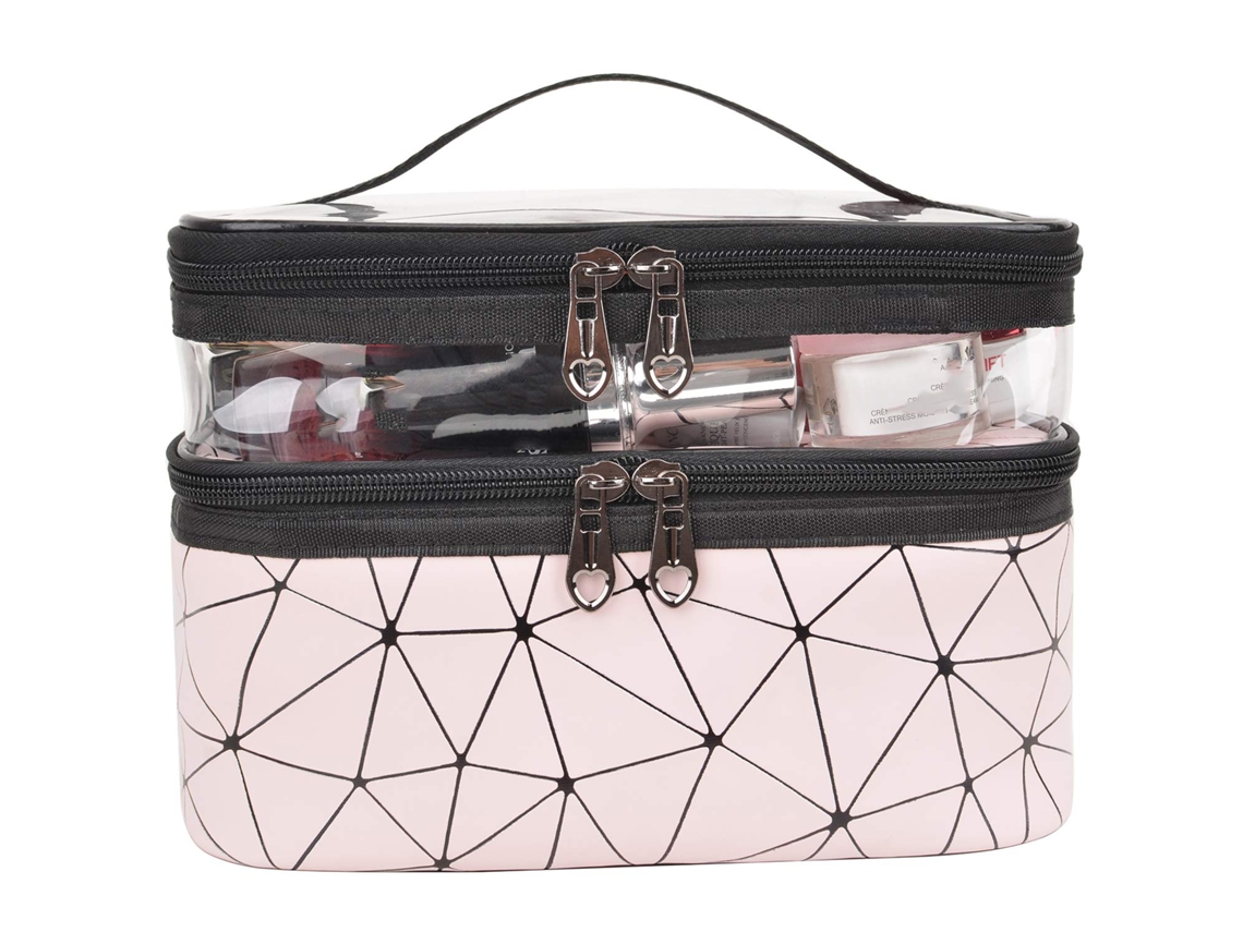 Organizador Neceser Capa Maquillaje RNEMITERY Rosa (30x20x20cm)