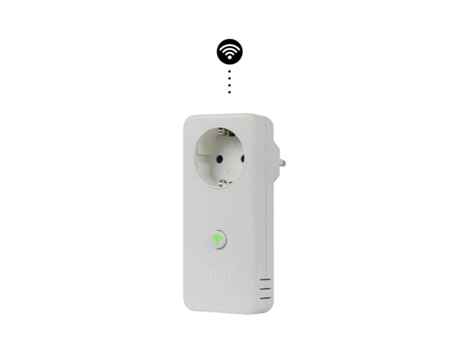 Mill WIFISOCKET3 enchufe WiFi con termostato que puede controlar el calentador, Blanco