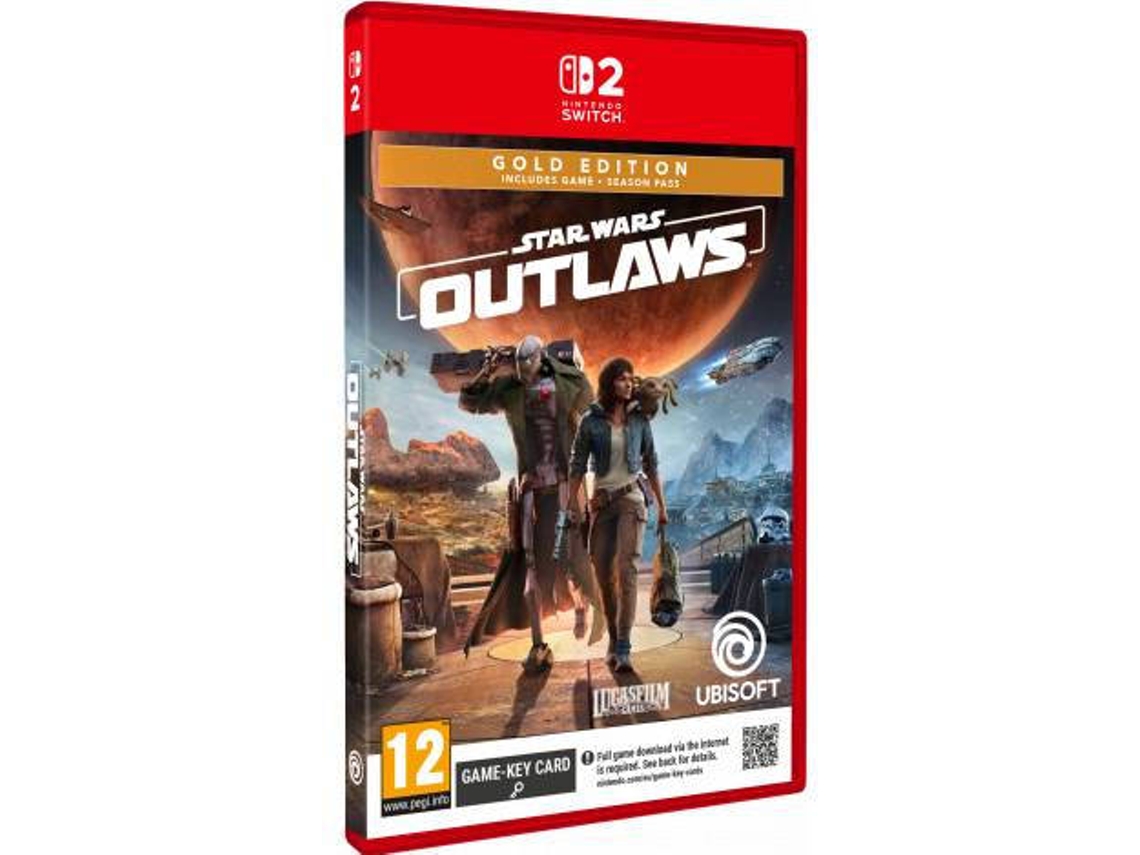 Juego Nintendo Switch 2 Star Wars Outlaws Edición Oro