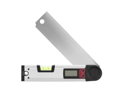 Transportador Digital, Inclinómetro, Medidor De Ángulo, Buscador De Nivel, Herramienta De Medición Y Regla: Alta Precisión Con Regla De Aluminio Ligera Y Portátil.