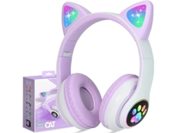 Auriculares Bluetooth SAMURIIRON Bluetooth inalámbrico sobre la oreja para niños