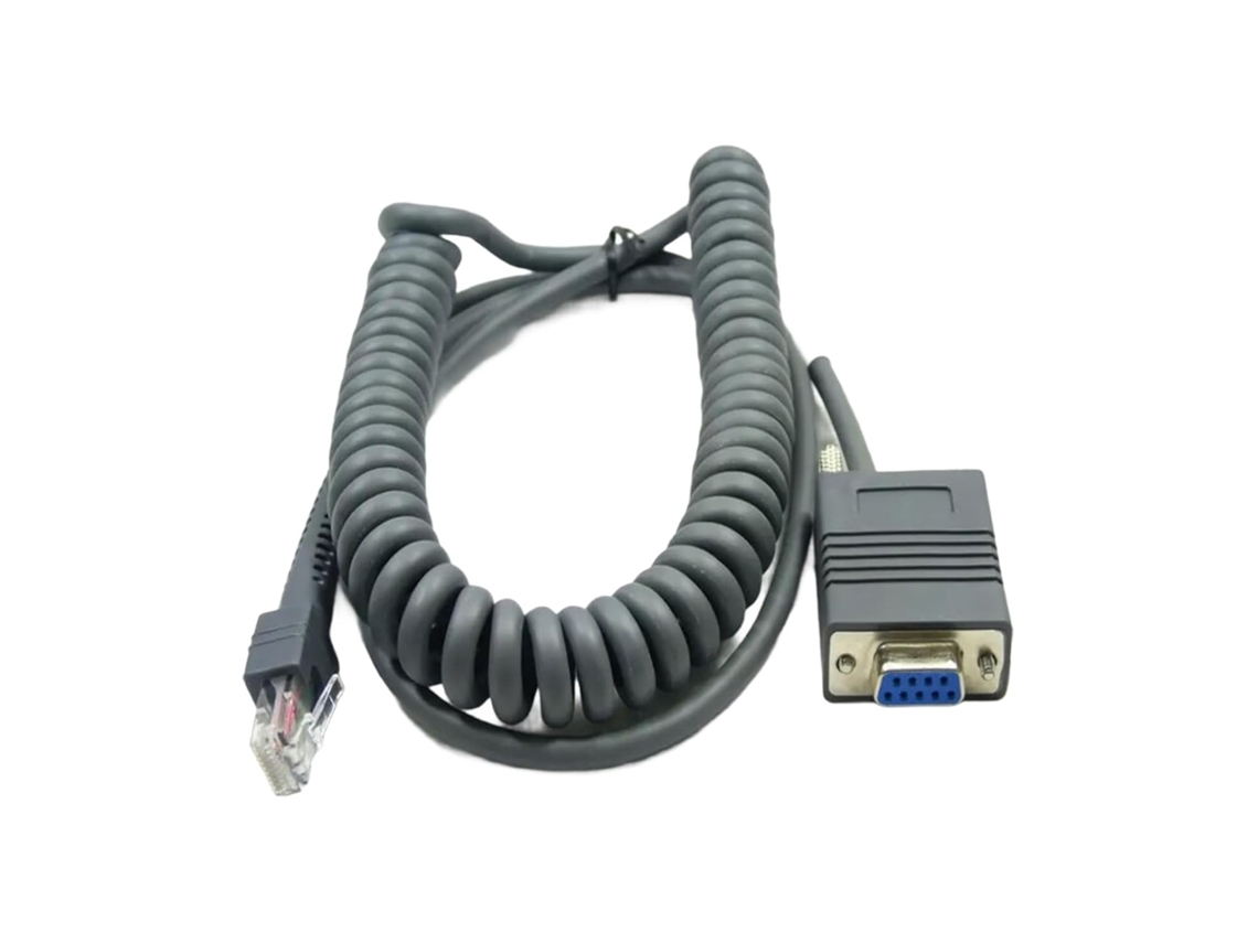 Cable Rj45 A Db9-pin Rs232 Ls2208 Ls1203 Para Una Transferencia De Datos Eficiente.