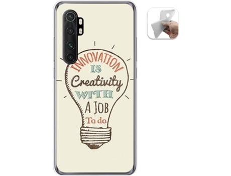 Carcasa Xiaomi Mi Note 10 Lite TUMUNDOSMARTPHONE Creativity Multicolor