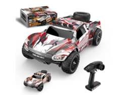Coche RC 110, 70 km/h, sin escobillas, 4x4, 2,4 G, todoterreno, eléctrico, de alta velocidad, para derrapar, rojo resistente. Aeuzwr