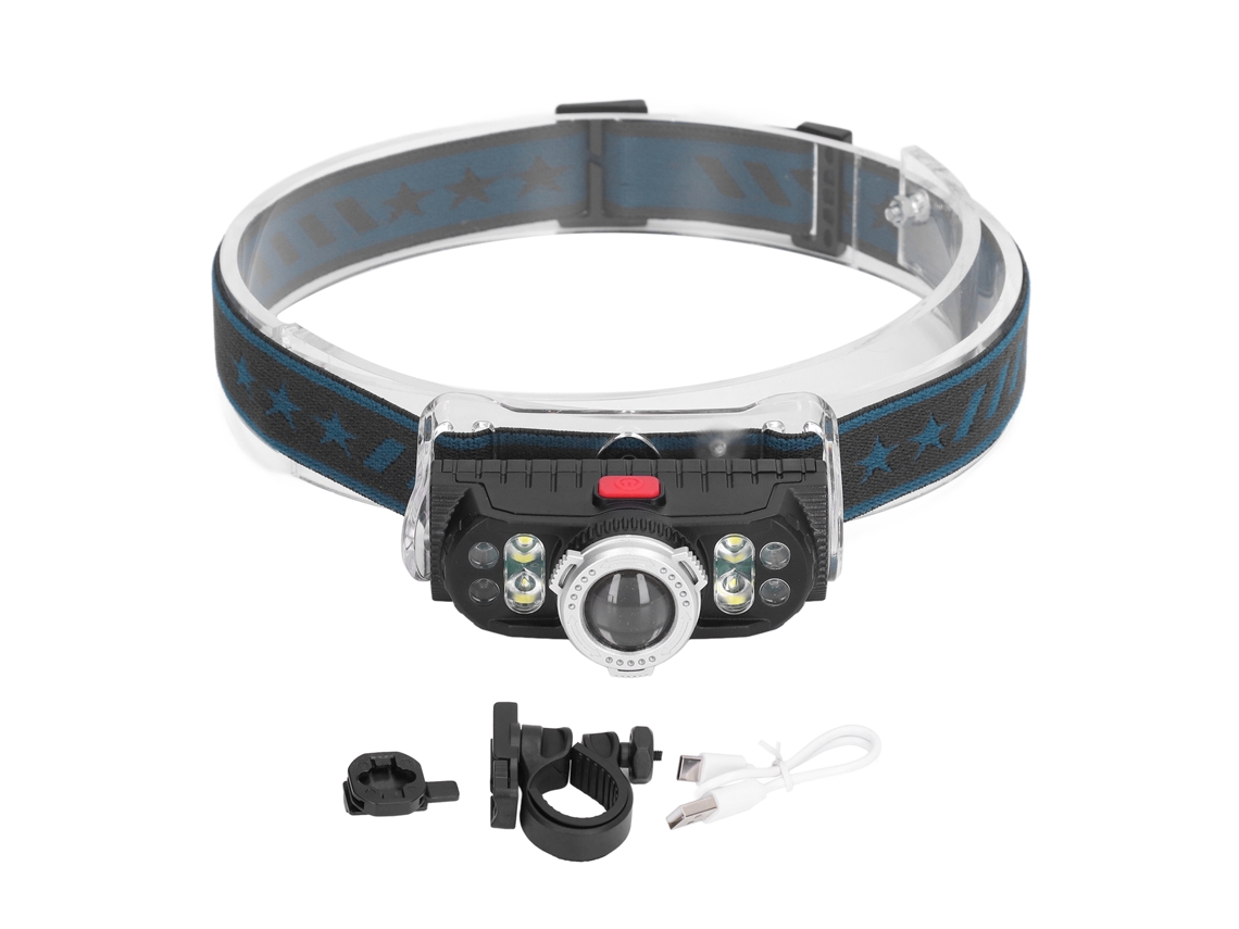 2026-linterna Frontal Led Multifuncional Con Imán Carga Usb Impermeable Para Exterior