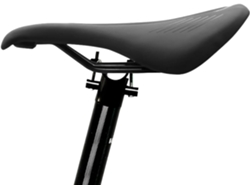 Sillín de bicicleta de cuero impermeable para bicicletas de carretera y de paseo