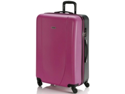 Maleta de Viaje ITACA Abs Texturizado (100 L - Rosa)