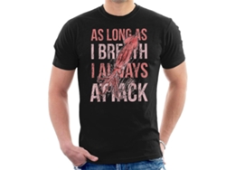 Camiseta Rosewell para hombre con la frase "Agua viva que siempre ataco"