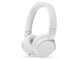 Auriculares Bluetooth True Wireless PHILIPS TAH4209WT (On Ear - Microfóno - Blanco)