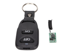 Interruptor remoto de bajo consumo (control remoto con receptor RF de 433 MHz)